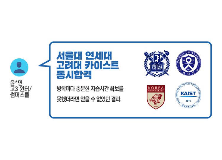 윤상면 윈터스쿨 합격후기