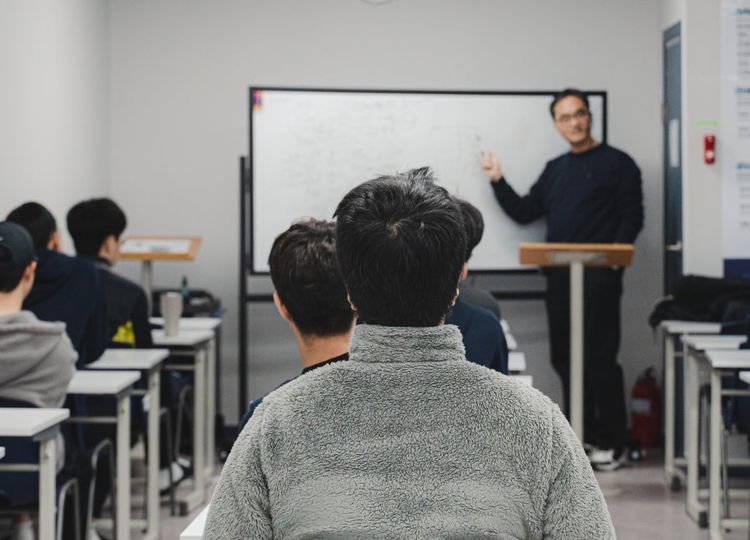 에듀셀파독학기숙학원 남학생캠퍼스 강의실