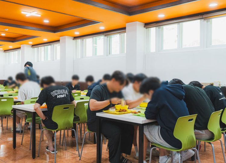 에듀셀파독학기숙학원 남학생캠퍼스 식당
