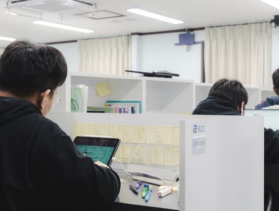 에듀셀파독학기숙학원 남학생캠퍼스 학습실