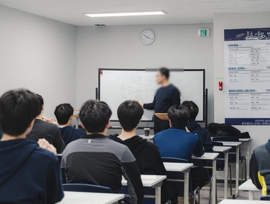 에듀셀파독학기숙학원 남학생캠퍼스 강의실