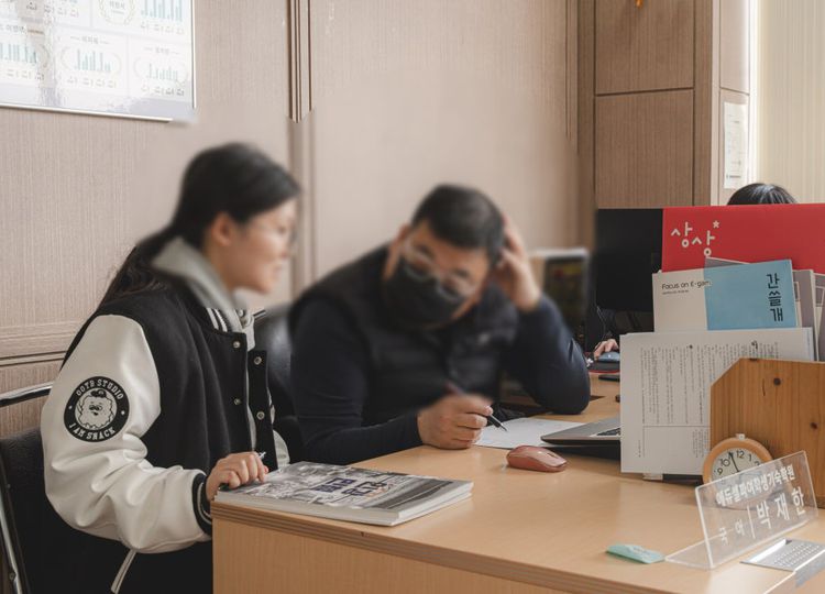 에듀셀파 여학생캠퍼스 상담실