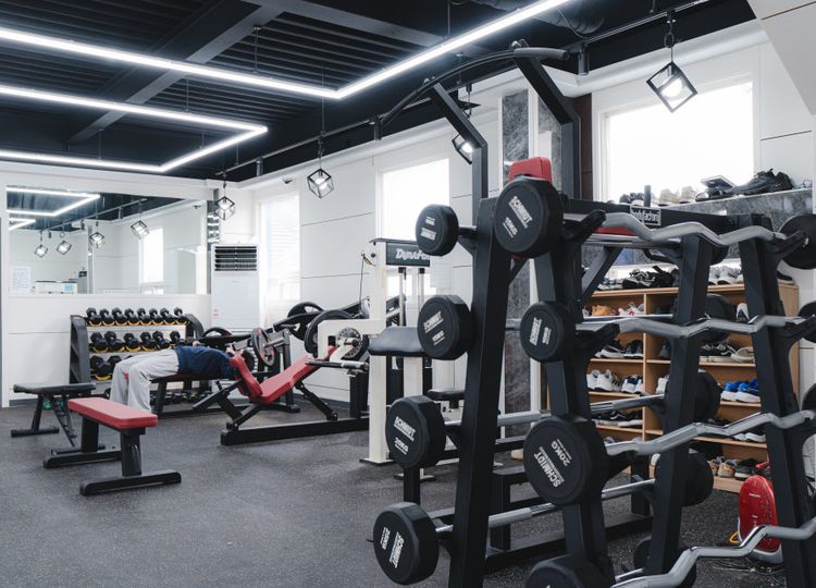 에듀셀파 남학생캠퍼스 헬스장