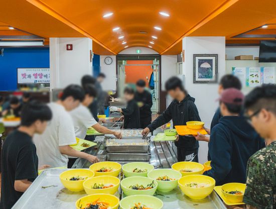 에듀셀파 남학생캠퍼스 식당