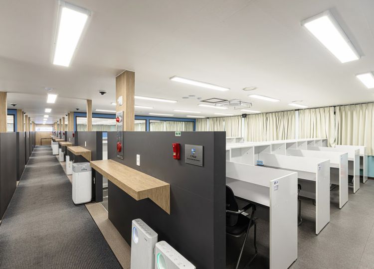 에듀셀파 남학생캠퍼스 학습실