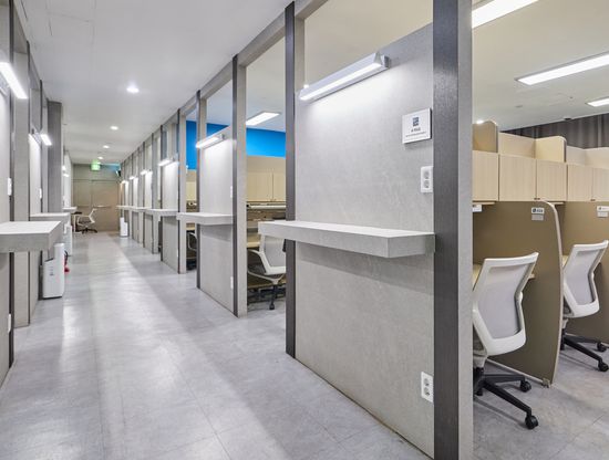 에듀셀파독학기숙학원 남학생캠퍼스 자습실