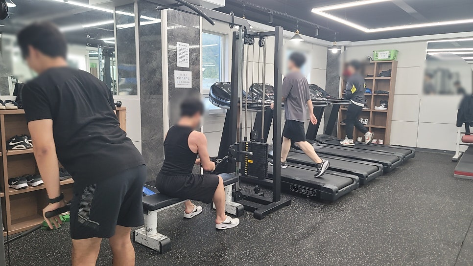 에듀셀파 남학생 기숙학원 헬스장