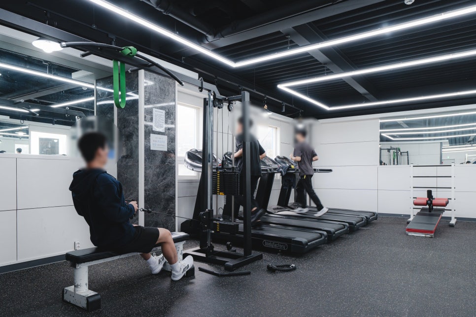 에듀셀파 남학생 기숙학원 헬스장