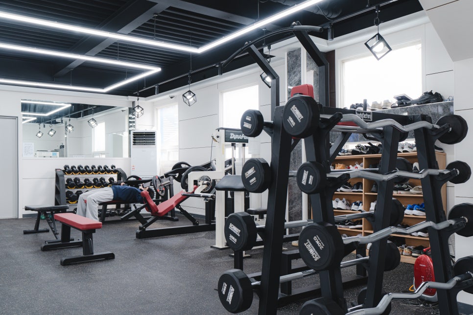 에듀셀파 남학생 기숙학원 헬스장