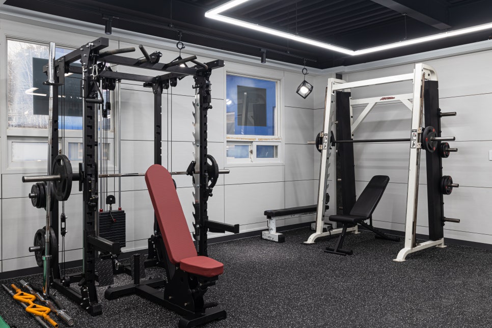 에듀셀파 남학생 기숙학원 헬스장