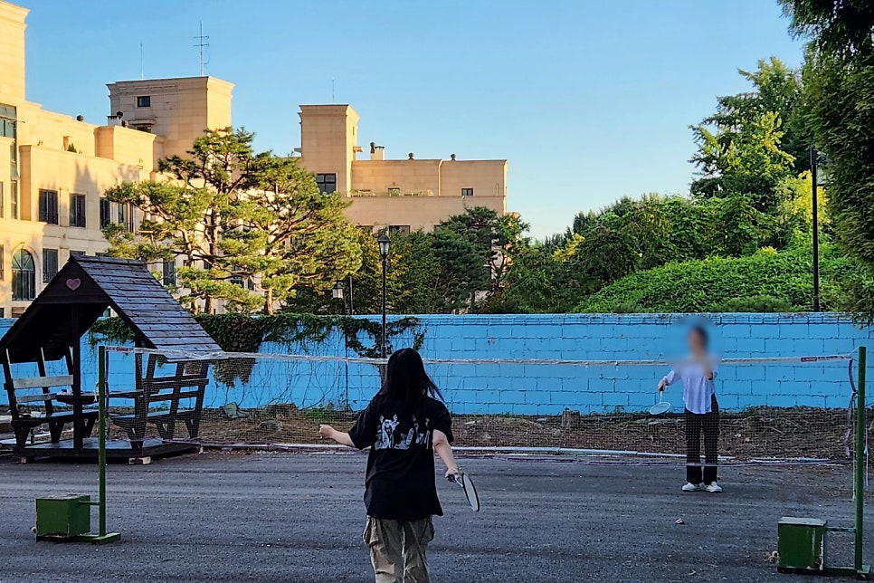 에듀셀파 여학생 기숙학원 야외운동 시설