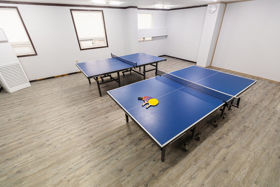 에듀셀파 남학생 기숙학원 탁구장