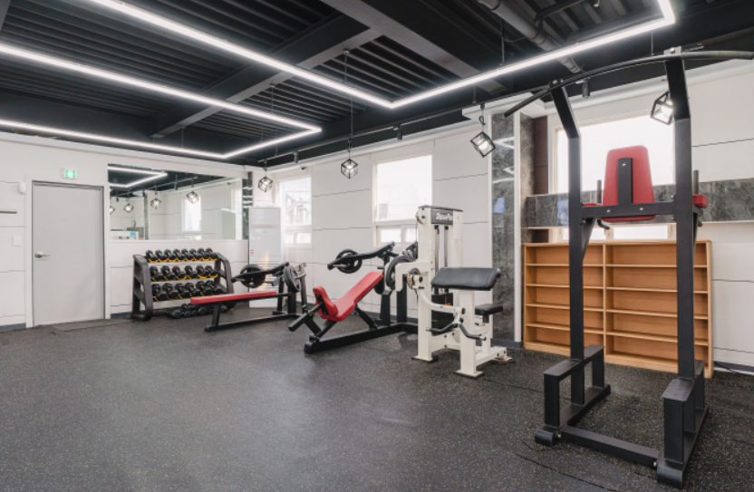 에듀셀파 남학생 기숙학원 헬스장