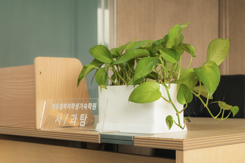 에듀셀파 여학생 기숙학원 교무실
